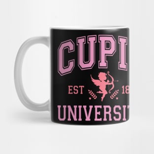 Cupid University Funny Valentines Day Gift Mug